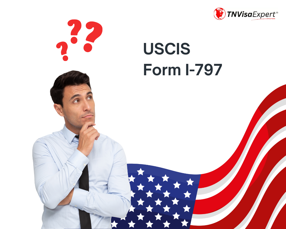 A man thinking: What is Form I-797 Notice of Action?