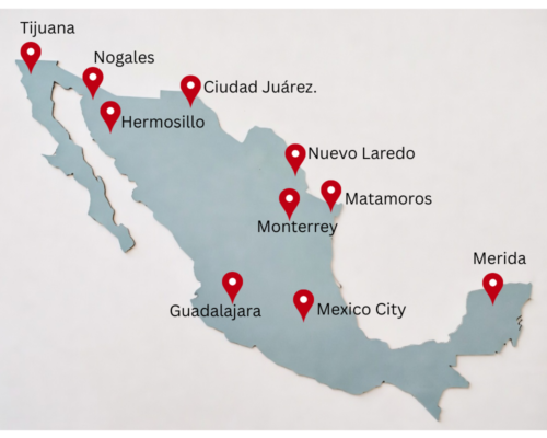 U.S. embassy or consulate in Mexico